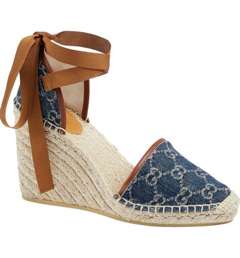 denim gucci espadrilles|gucci espadrilles nordstrom rack.